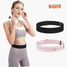 Pochete Invisível Upgrade Impermeável Slim Unissex Esportivo Porta Celular e Garrafa para Corrida Academia Caminhada