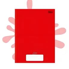 Caderno Brochura Capa Dura Grande D+ 48 folhas