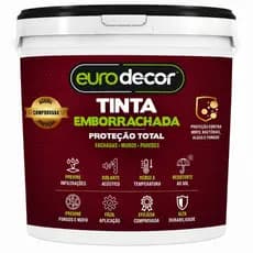 Tinta Emborrachada 3.6kg Tinta Impermeável Parede Interno e Externo 1kg e 3.6kg
