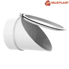 Válvula Retenção Horizontal Esgoto 100mm Ponta Anti-retorno Valeplast
