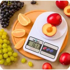 Balança Digital de Cozinha Precisão 10kg Nutrição Dieta Fitness Função Tara