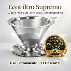 Coador de Café Aço Inox