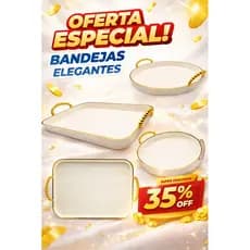 Bandeja Organizadora Alça Cantinho do Café Multiuso Resistente Decorativa Casa Cozinha Mesa Posta
