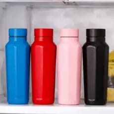 Garrafa Térmica Inox 800ml Água Suco Chá Café Escola Faculdade Academia