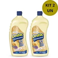 Destac Piso Laminado E Vinílico Pronto Uso Brilho Natural 750ml