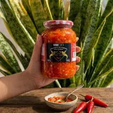 Pote Molho De Pimenta A Vinagrete Saboroso Dedo De Moça 560g Delicioso E Caseiro