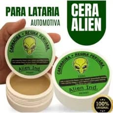 Cera Alien P/ Brilho Queimado Riscos Polimento