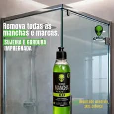 Limpa Vidros Antimanchas Alien Ind para Box Blindex Espelho Janela Vitrine Repele Água