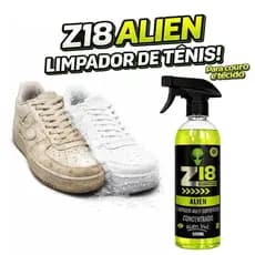 Limpador de Tênis Chinelo Amarelado Remove Manchas Alien Z-18