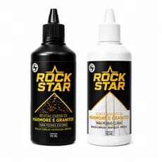Kit Revitalizador de Mármore e Granito claro e escuro Rock Star 115ml