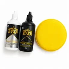 Kit Rock Star + Aplicador  pedras escuras e pedras claras 115ml