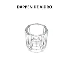 Dappen de Vidro para Unhas – Copinho para Monomer/Acrílico | Resistente, Fácil de Limpar, Uso Profissional