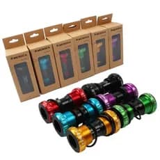 24mm Através Do Eixo BSA BB68/73mm Suportes Inferiores Da Bicicleta Rolamento Selado Liga De Alumínio Para Mountain Bike