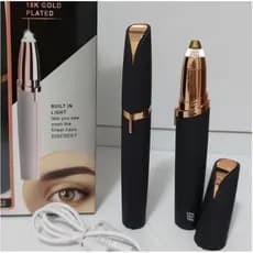 Caneta Depiladora Sobrancelha E Removedor Pelos Faciais Indolor USB Elétrico Flawless Recarregável
