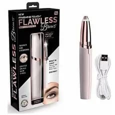 Depilador Sobrancelha E Removedor Pelos Faciais USB Elétrico Flawless Recarregável