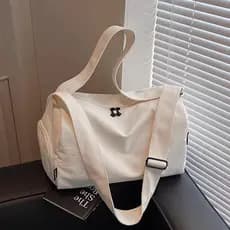Bolsa de viagem leve e de grande capacidade com compartimento separado para calçados e itens secos e molhados, bolsa tra
