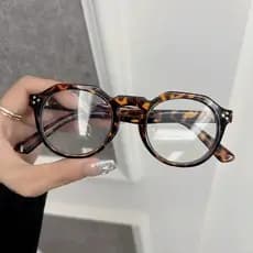 Óculos Quadrados Anti Luz Azul Moda Retro Clássico Feminino Masculino Computador Jogos Proteção Para Os Olhos Simples