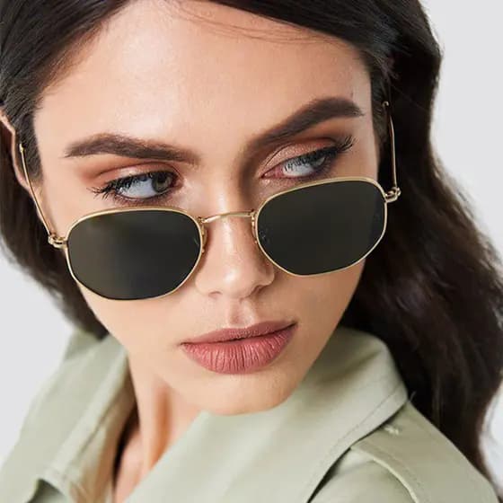Clássico Redondo Óculos De Sol Homem Vintage Condução Retro Protetor Solar Pesca Ao Ar Livre Masculino Preto Tons Oculos