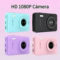 Câmera 1080P HD digital 2.4 Polegadas Compacta 44MP De Viagem Portátil Recarregável