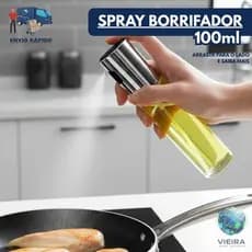 Spray borrifador galeteiro de vidro 100ml culinário premium azeite vinagre tempero cozinha organização