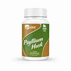 Psyllium Husk Suplemento Natural 60 Cápsulas