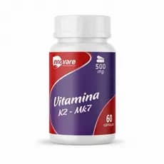 Vitamina K2 MK7 60 Cápsulas Suplemento Alimentar