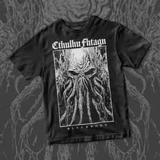 Camisa de algodão Cthulhu Fhtagn (III)