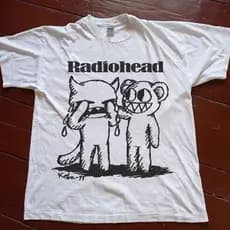 Summer Men Hot Selling Vintage TShirt Band Pattern Men's Print Rock Hip Hop Artist Street