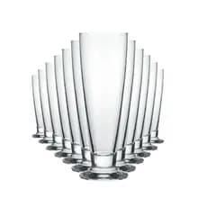 Tacas De Cristal Nadir Tulipa 300 Ml - Kit Com 6 Unidades