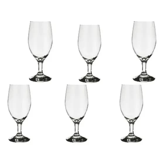 Taça para Cerveja Windsor 330ml Vidro – Kit 6 Unidades