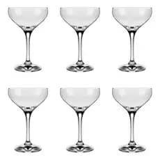 Taça Coupe Mistic 220ml - Kit 6 Unidades Cor Transparente