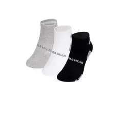 Kit 3 Pares de Meias Atoalhadas Cano Curto Polo Wear Sortido