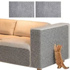 Kit 2 Arranhadores Adesivos Cinza Para Gatos Protetor De Móveis