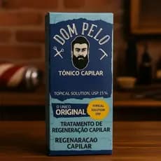 Dom Pelo Original - Tônico Capilar para Cabelo, Barba e Sobrancelha