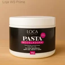 Pasta Modeladora Loca Cosméticos 500g – Alta Fixação, Definição e EstiloCOBZ