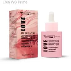 (V)✨ Sérum Facial Uniformizador Retinol + Q-10 Max Love – Antissinais, Firmeza e RenovaçãoV935