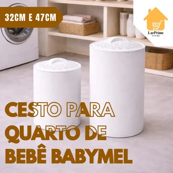 Cesto Roupas Lixeira 10L Quarto de Bebê Banheiro Fraldas Cozinha Escritório Pet