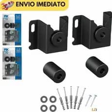 Suporte Universal Fixo P/ Smart TV LED LCD 4K Parede Painel 10 24 32 43 50 55 60 75 E 100 Polegadas