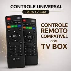 Controle Remoto para TV Box Smart TV – Kits com 1, 2, 3, 4 ou 5 Unidades