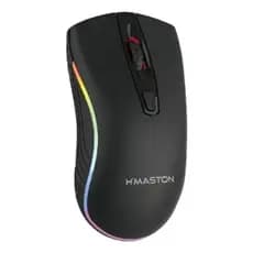 Mouse Gamer Preto Sem Fio -jogo-rapido