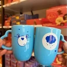 Canecas Ursinhos Carinhosos Coleção Exclusiva! Azul Ursinho Zangadinho