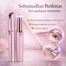 Caneta Depiladora Elétrica USB Indolor 5 em 1 Feminina Bivolt