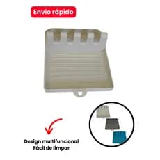 Descanso para Talher e Tampa Multiuso - Suporte Plástico Prático para Cozinha Cozinhar com Limpeza