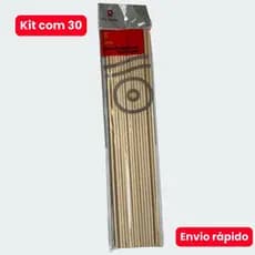 Kit 30 Varetas de Madeira 30 cm Grande para Difusor Aromatizador