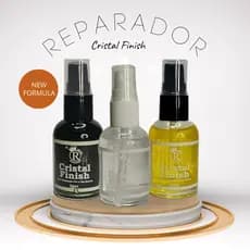 Kit 3 Óleo Reparador de Pontas e Finalizador Cristal Finish 30 ml
