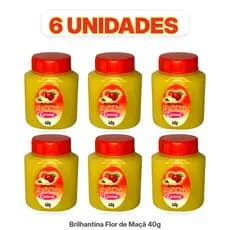 KIt Com 06 Brilhantina Flor De Maçã