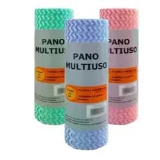 Pano Tipo Perfex Multiuso Nobre Para Limpeza Profunda Microfibra Rolo  28x40cm 1/3/5