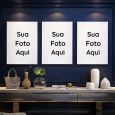 Quadros Placas Decorativas Personalizados com sua Foto Quadrinhos com Foto Parede Sala Quarto