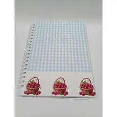 Caderno Universitário Capa Dura Pautado 1x1 - 96 Folhas Wire -o  5/8  caderno 1 matéria