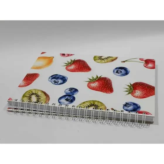 Caderno Universitário Capa Dura Pautado 1x1 - 96 Folhas Wire -o  5/8  caderno 1 matéria
